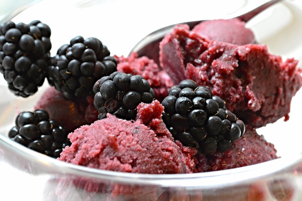 Blackberry Sherbet