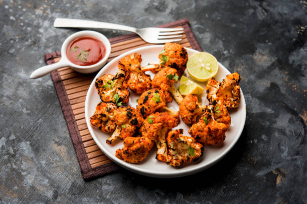 Whole Tandoori cauliflower is a healthy choice.